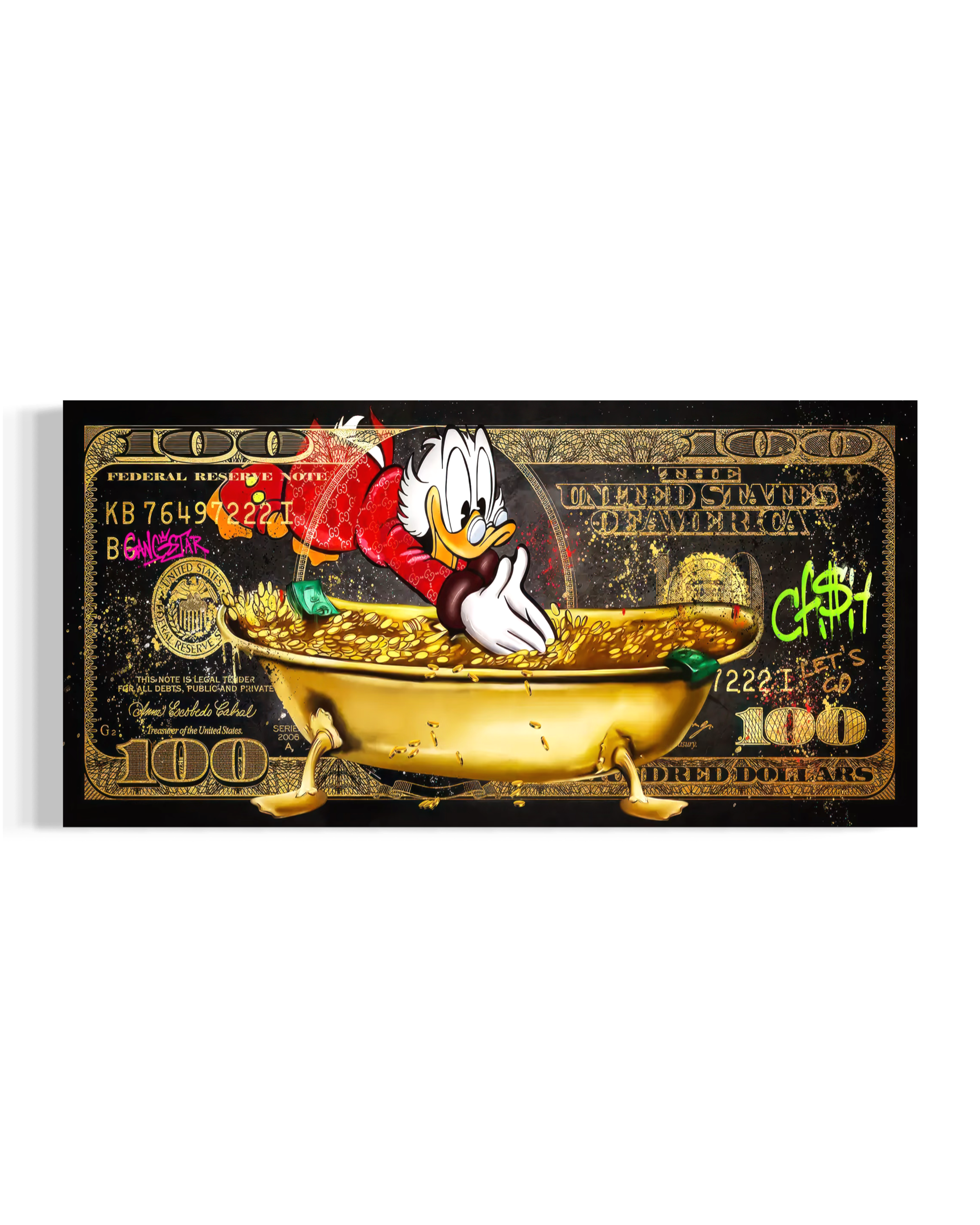 Golden Bath – Cash Flow Canvas