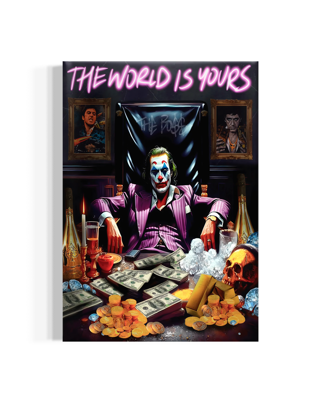 The World Is Yours – Joker Edition Canva