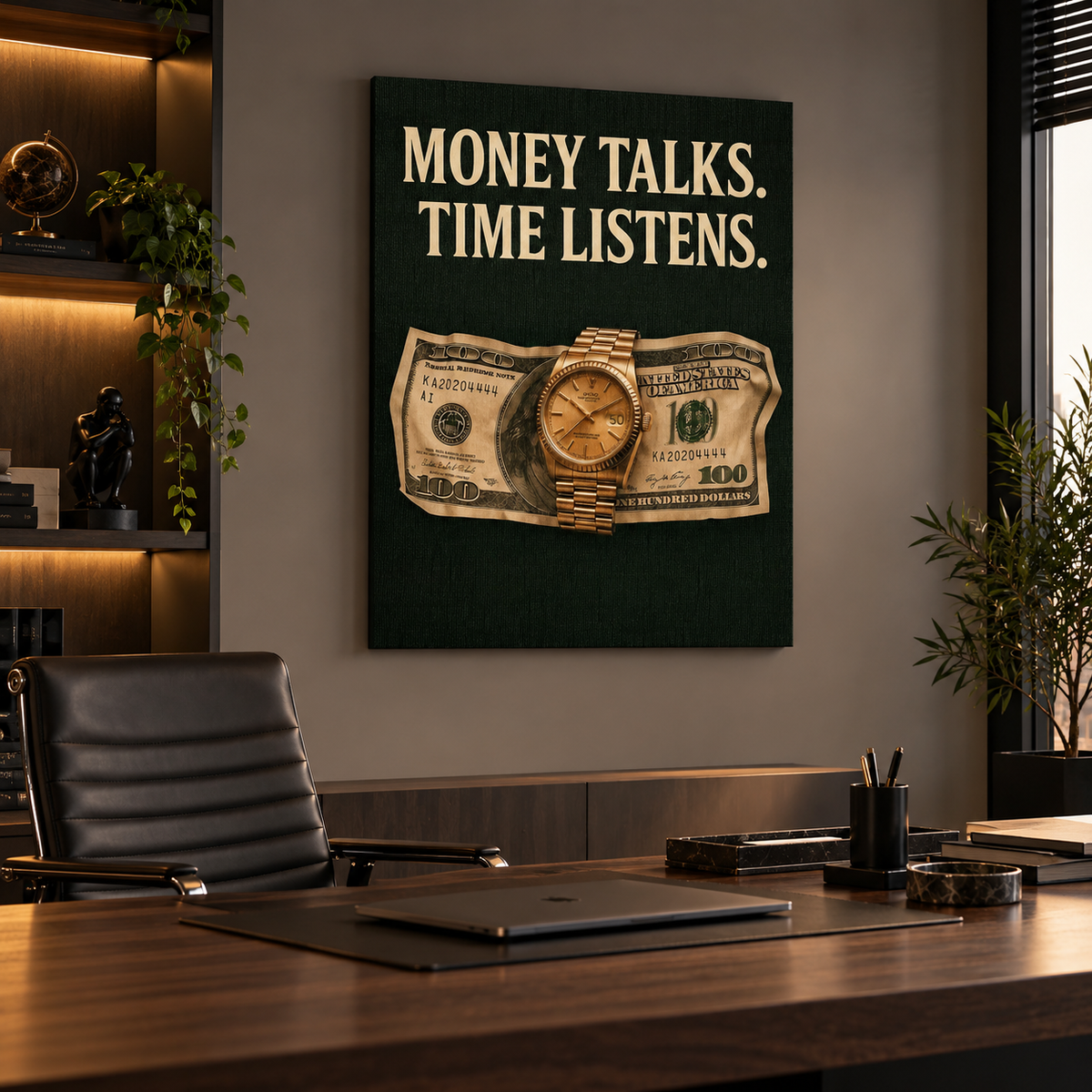 Money Talks – Time Listens