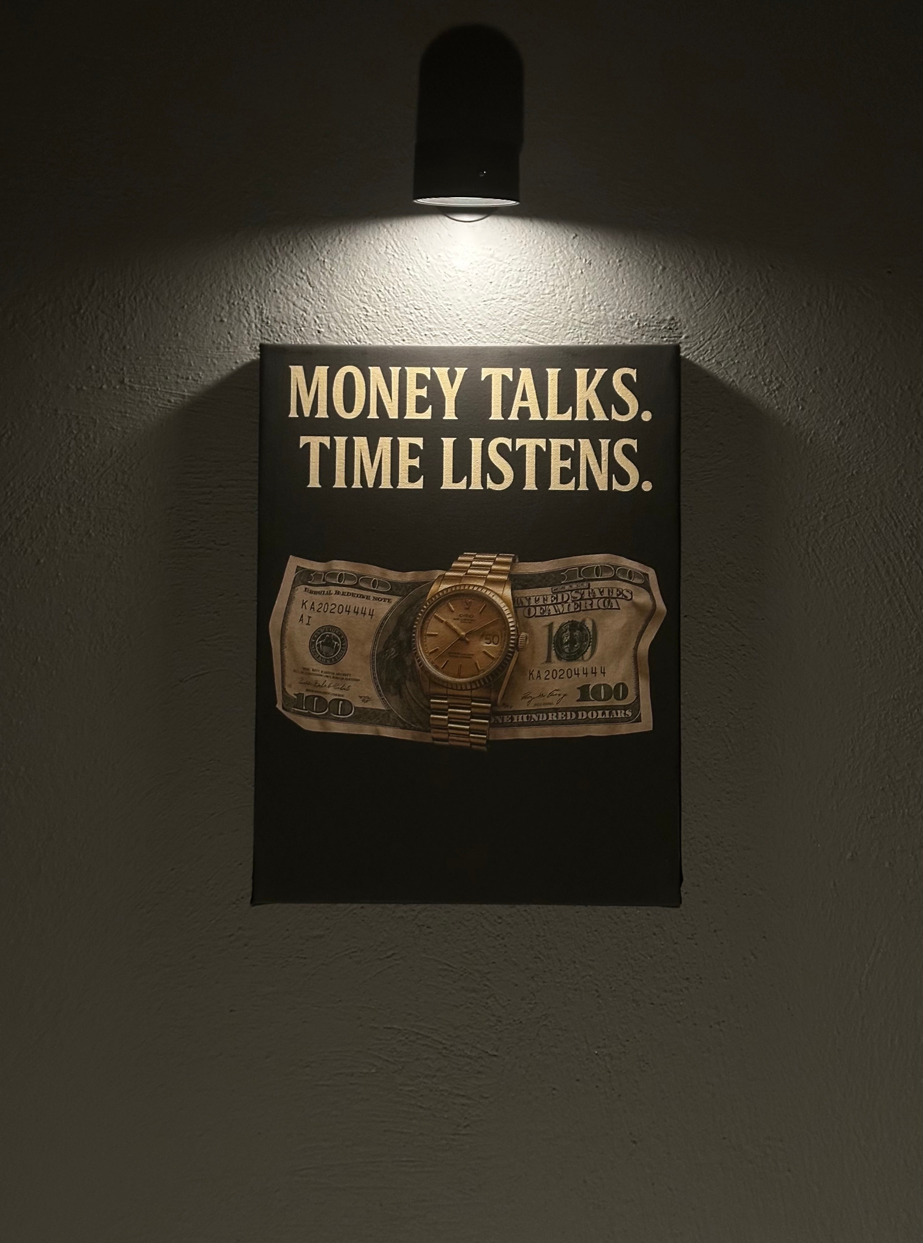 Money Talks – Time Listens