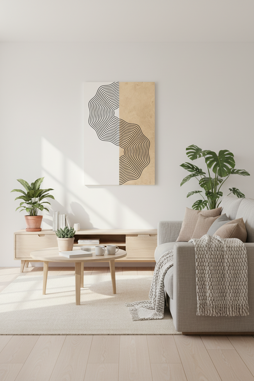 Abstract Waves Room