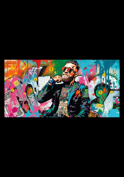 Conor McGregor – King of the Streets Canvas