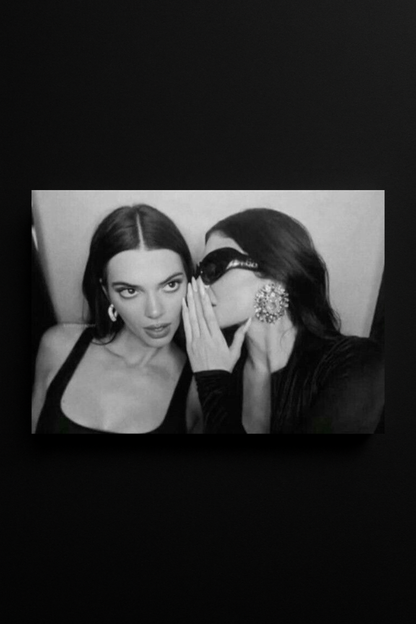 Kylie and Kendall – Whispered Secrets Canvas