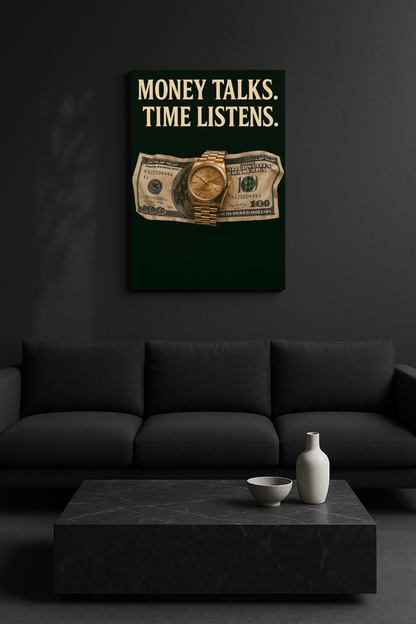 Money Talks – Time Listens