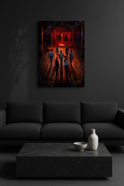 The Attic Awakens – Stranger Things Canvas
