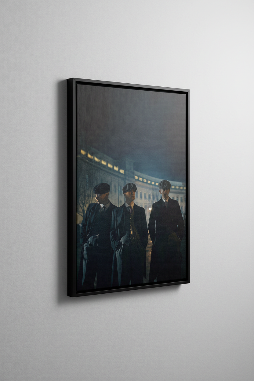 Brotherhood Black Frame - Narrow Border