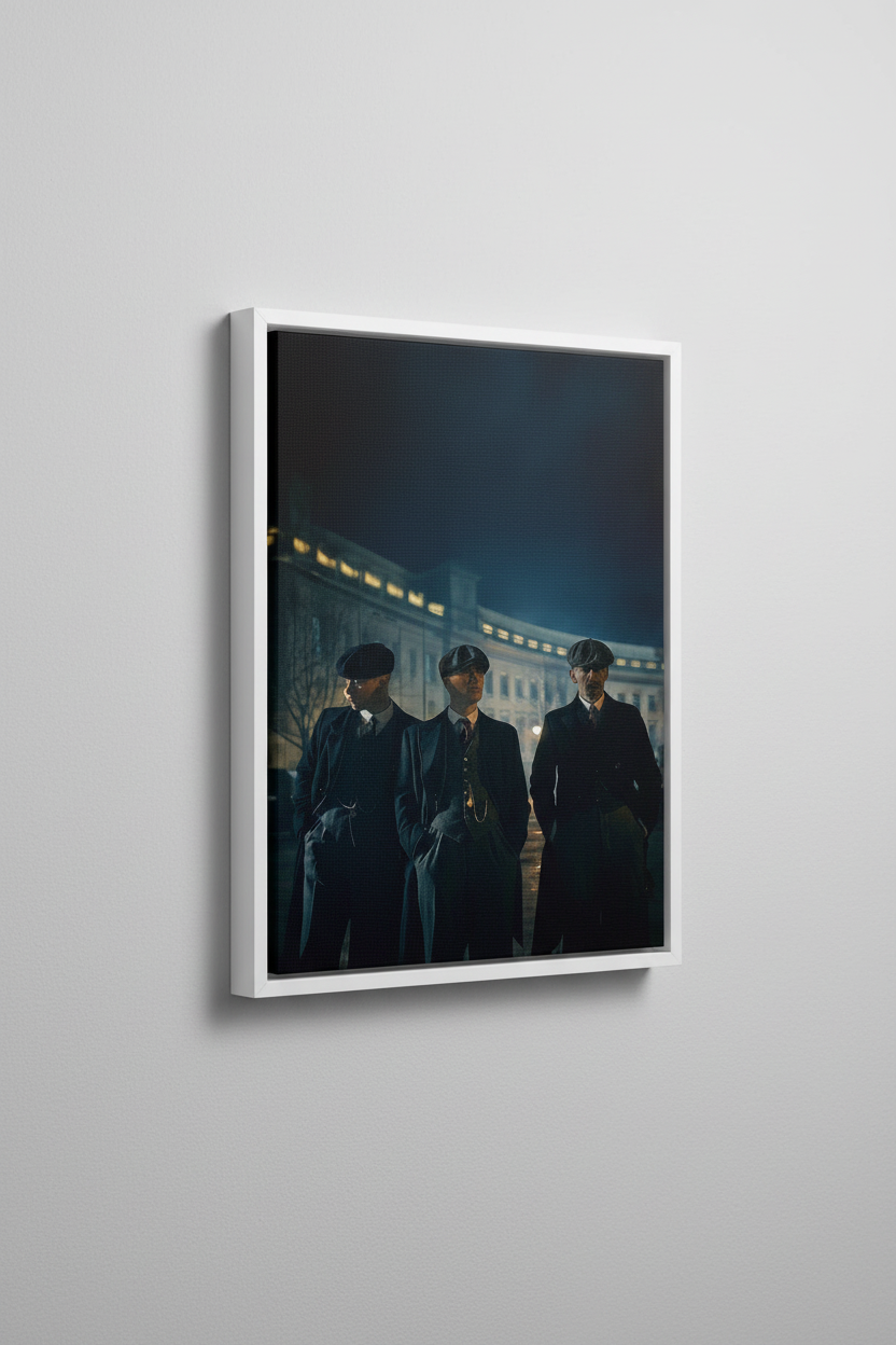 Brotherhood White Frame - Narrow Border