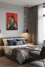 Canvas in Bedroom