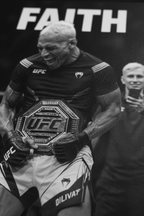 Close-up Detail UFC Faith Canvas