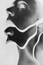 Close-up Fractured Mind canvas
