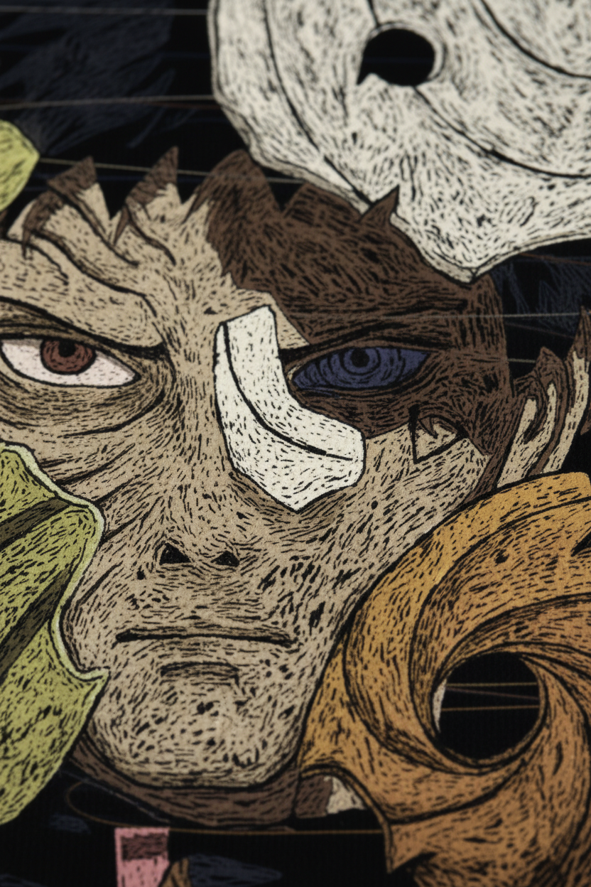 Close-up Obito canvas
