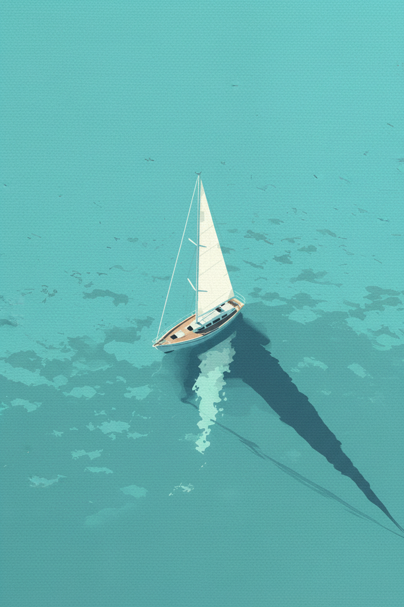 Close-up Sailing Free canvas