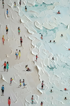 Close-up Summer Crowd canvas