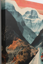 Close-up The Open Road canvas