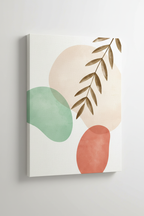 Close-up vertical Soft Botanica canvas