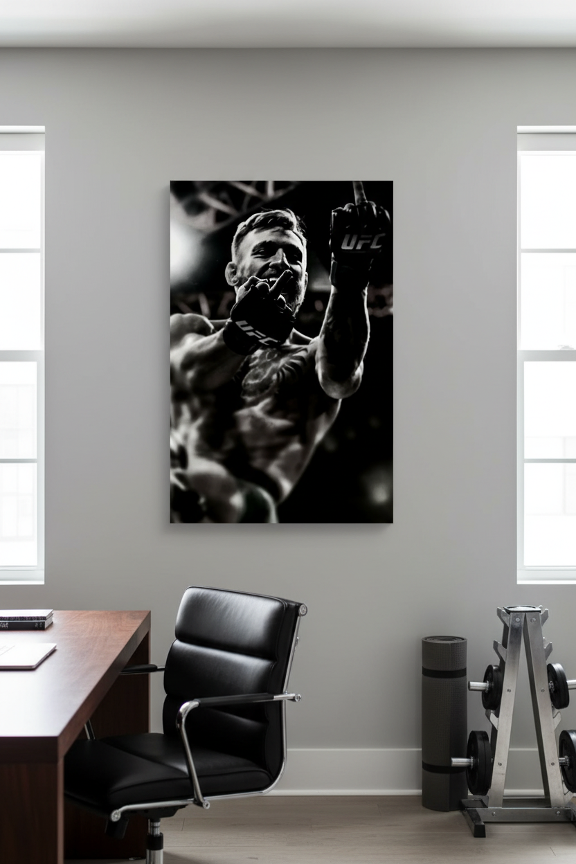 Conor McGregor UFC Canvas σε Δωμάτιο