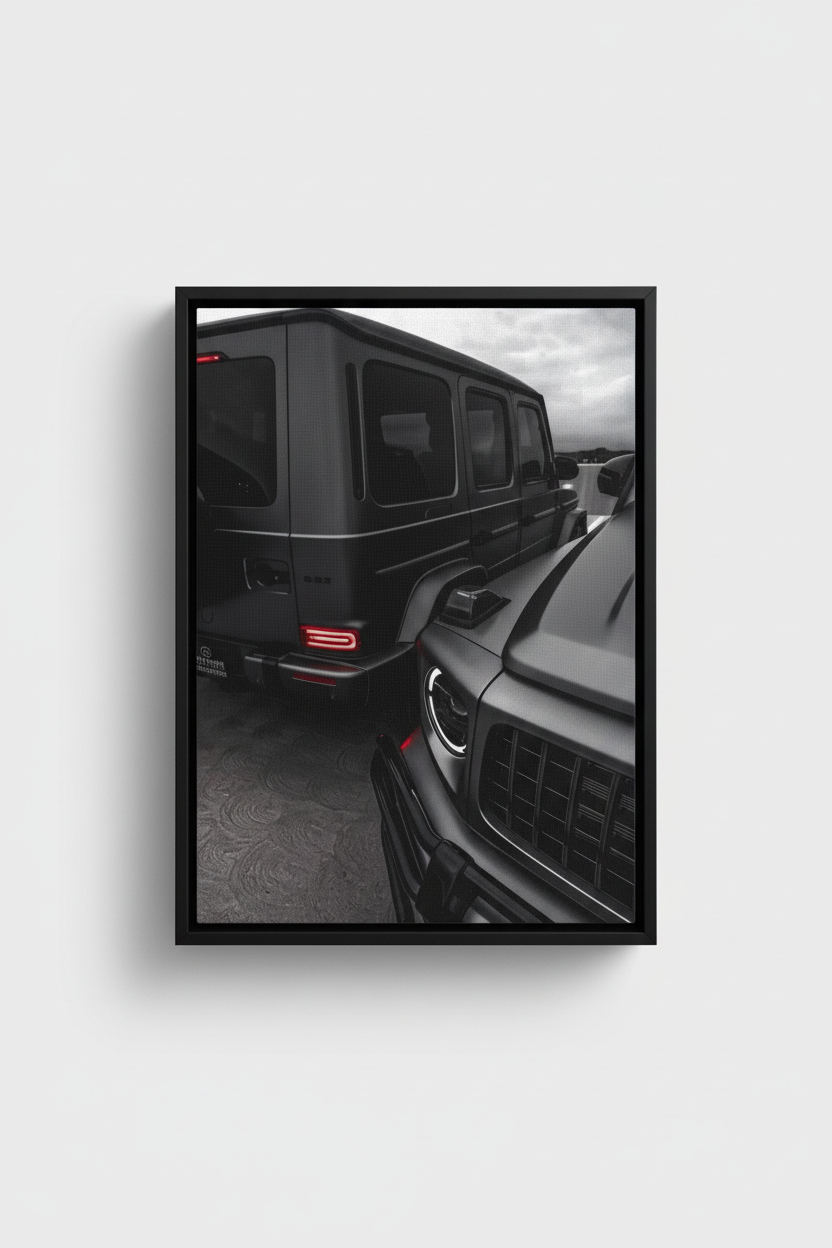 G63 Black Frame Front View