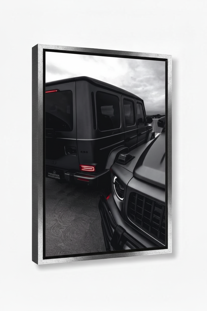 G63 Silver Frame
