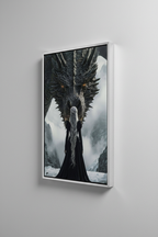 Game of Thrones Canvas με Ασημί Κορνίζα