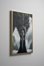 Game of Thrones Canvas με Χρυσή Κορνίζα