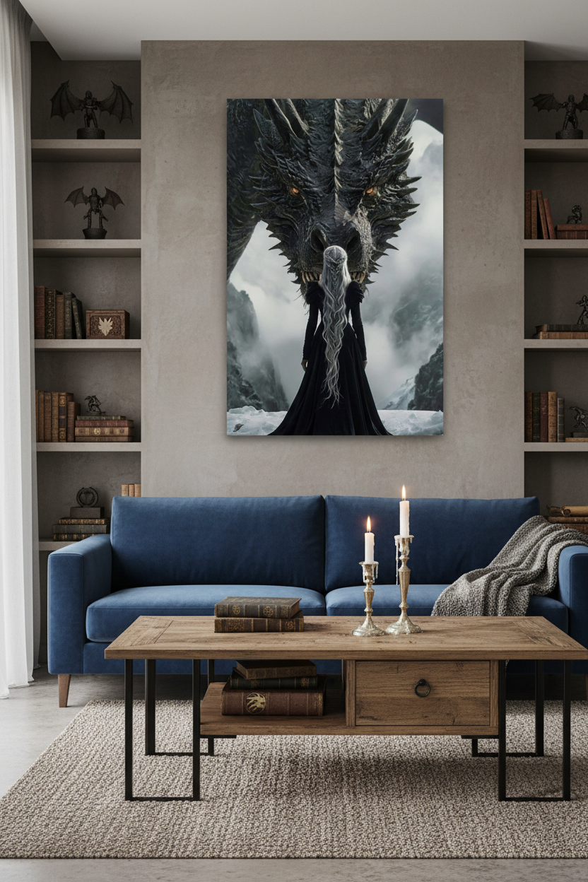 Game of Thrones Canvas σε Δωμάτιο