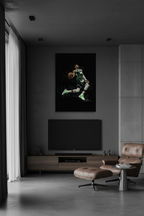 Giannis canvas in sports room
