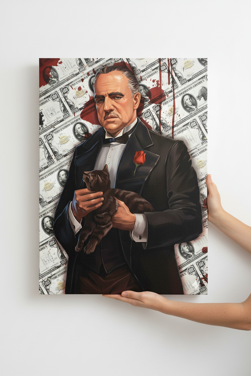 Godfather Cat Hands