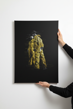 Hands hanging Breaking Bad canvas