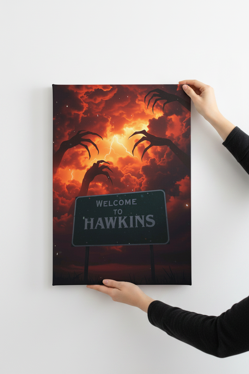 Hands Hanging Canvas