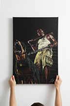 Hands hanging Franklin GTA canvas