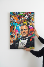 Hands hanging Godfather canvas