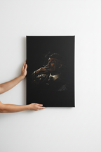 Hands hanging Tommy Shelby canvas