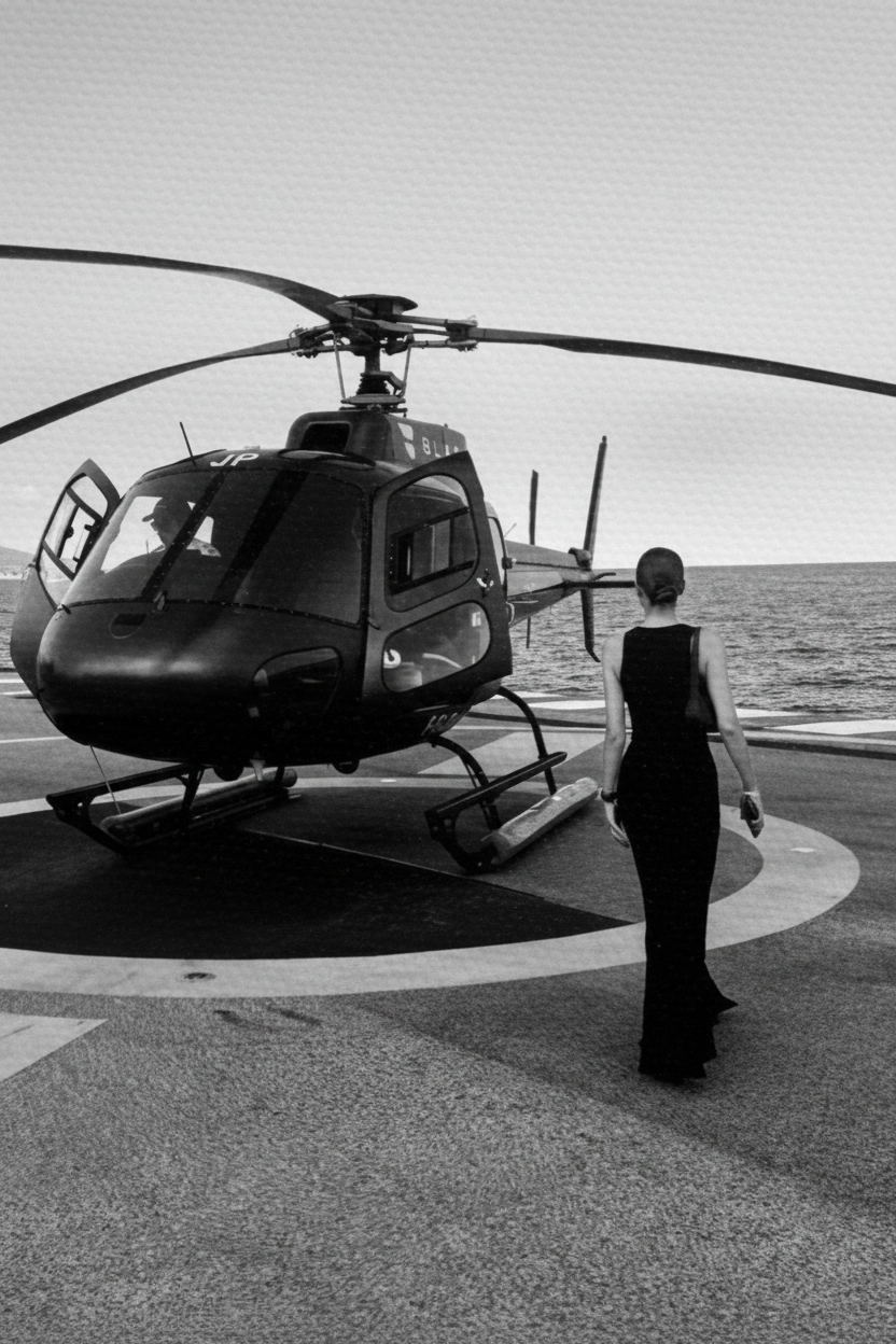 Helicopter Canvas - Quality Detail