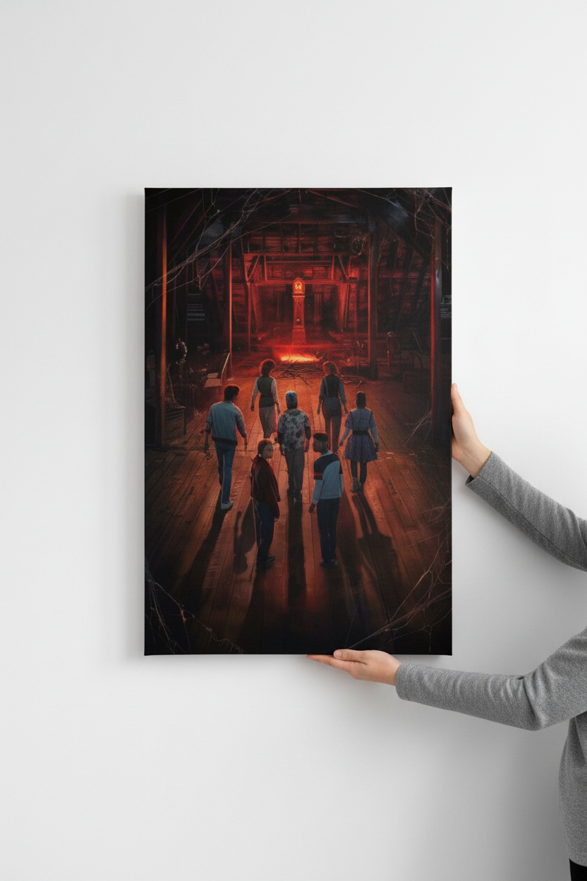 Stranger Things close-up μπροστινή όψη