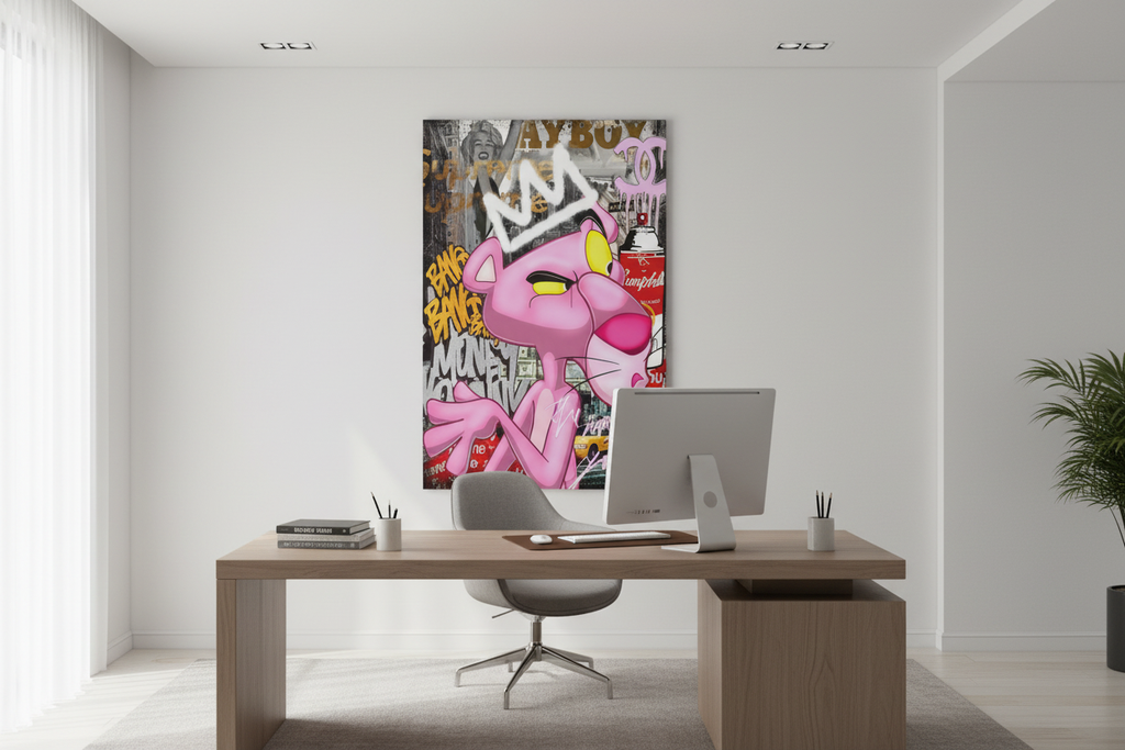 Pink Panther σε επαγγελματικό γραφείο