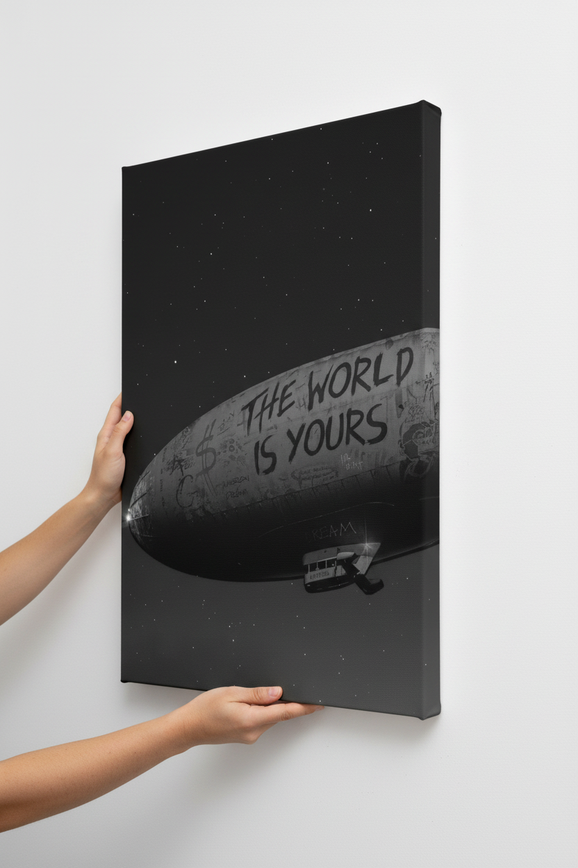 The World Is Yours close-up πλάγια γωνία