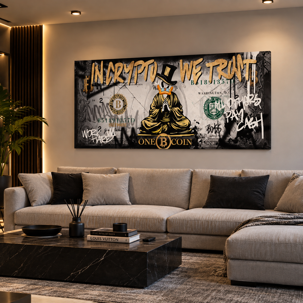 In Crypto We Trust – Bitcoin Duck