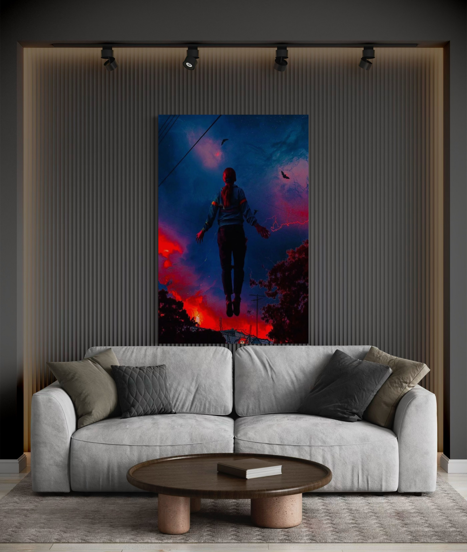 Upside Down Sky - Stranger Things