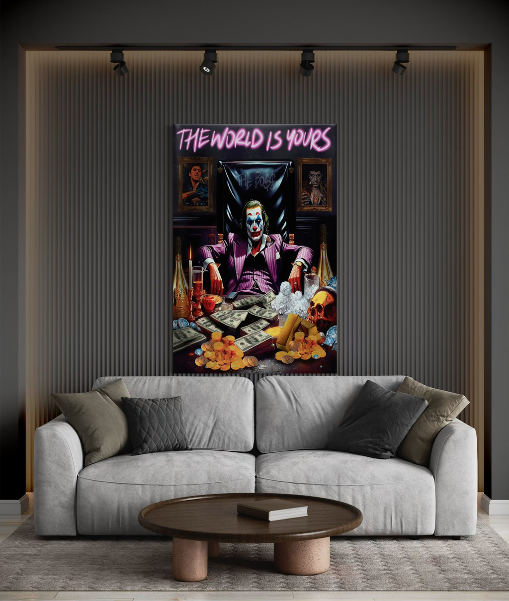 The World Is Yours – Joker Edition Canva