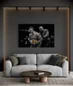 Victory Earned – Dustin Poirier Champion Canvas