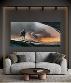 Galactic Horizon – Star Wars Canvas