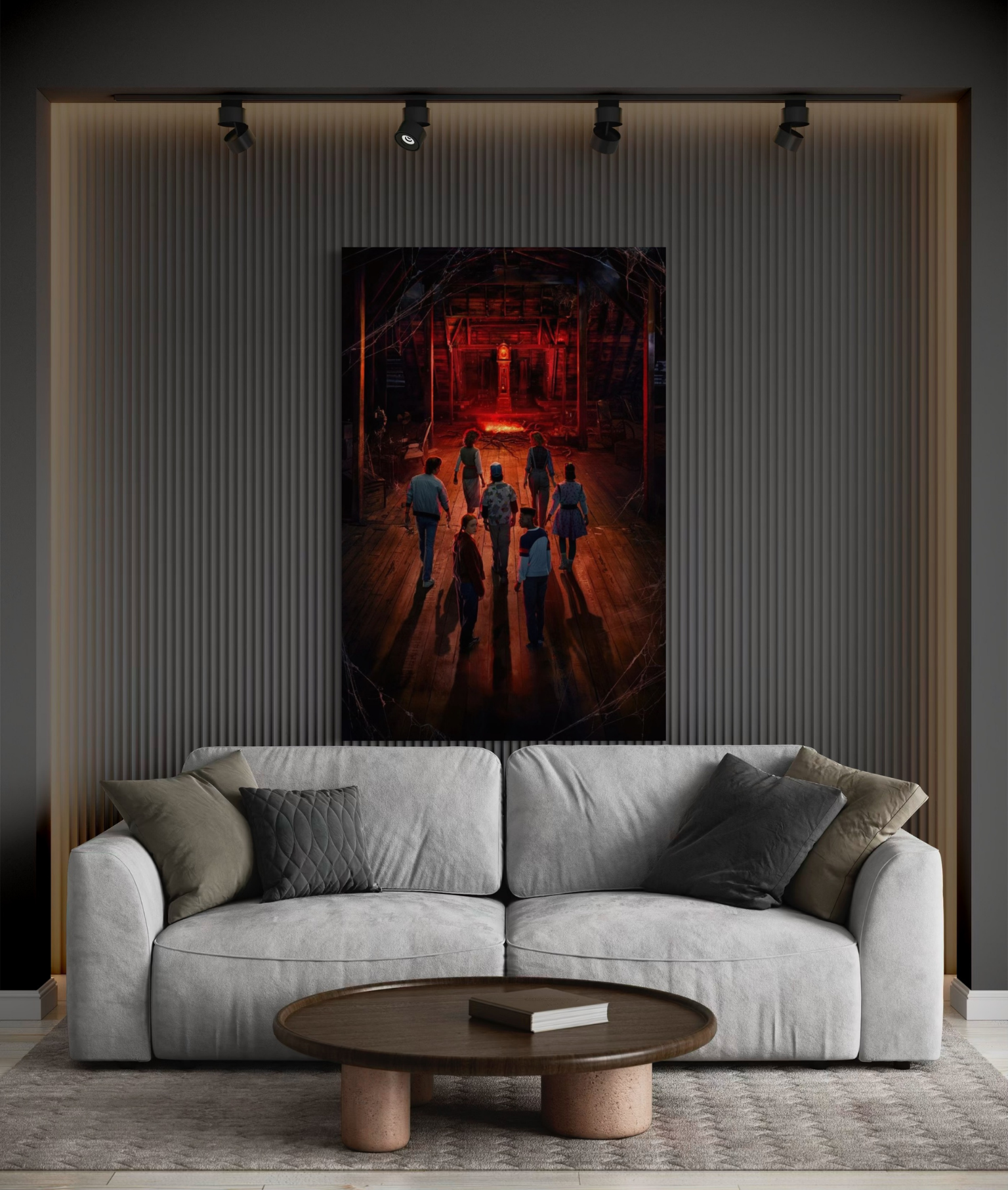 The Attic Awakens – Stranger Things Canvas