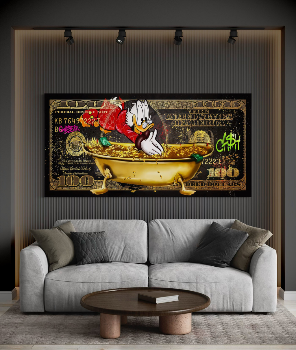 Golden Bath – Cash Flow Canvas