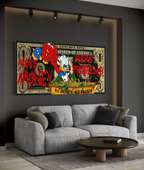 More Money – More Problems Canvas