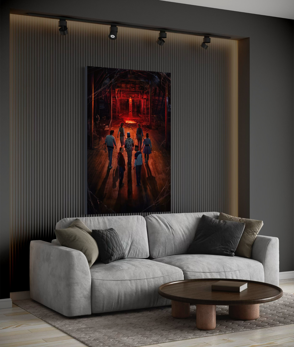 The Attic Awakens – Stranger Things Canvas