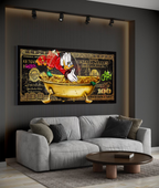 Golden Bath – Cash Flow Canvas