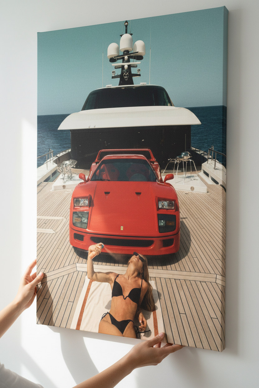 Luxury Canvas - Installation Shot