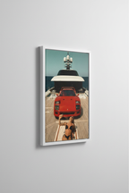 Luxury Lifestyle Canvas με Λευκή Κορνίζα - Στενό Περίγραμμα