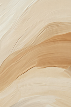 Macro close-up Golden Waves canvas
