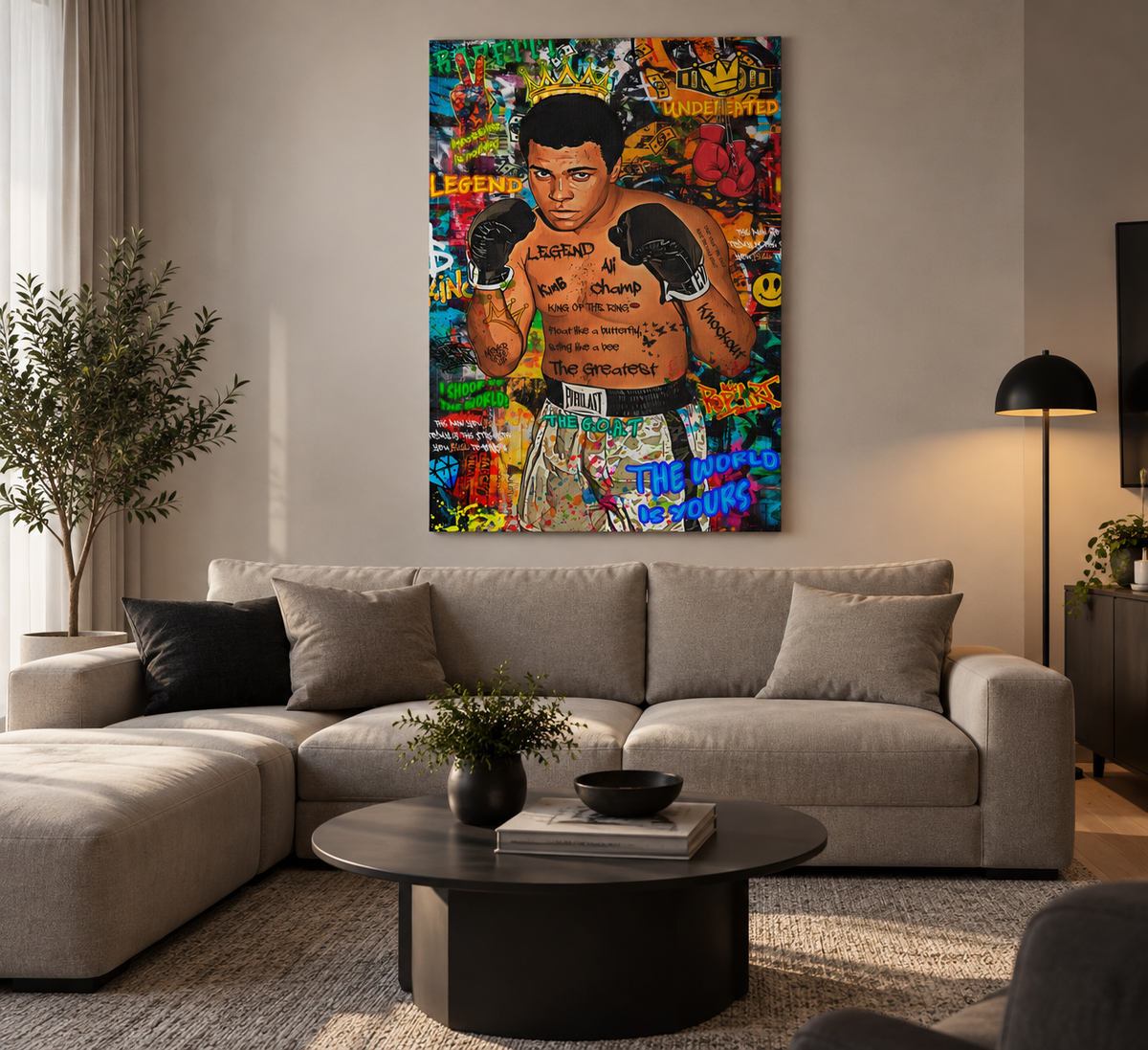 Muhammad Ali – Graffiti